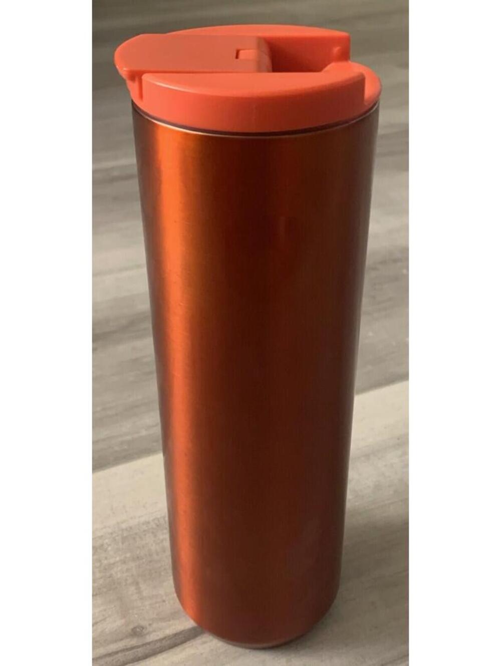 Starbucks 2021 Red Leopard Stainless Steel Insulated Tumbler 16OZ
